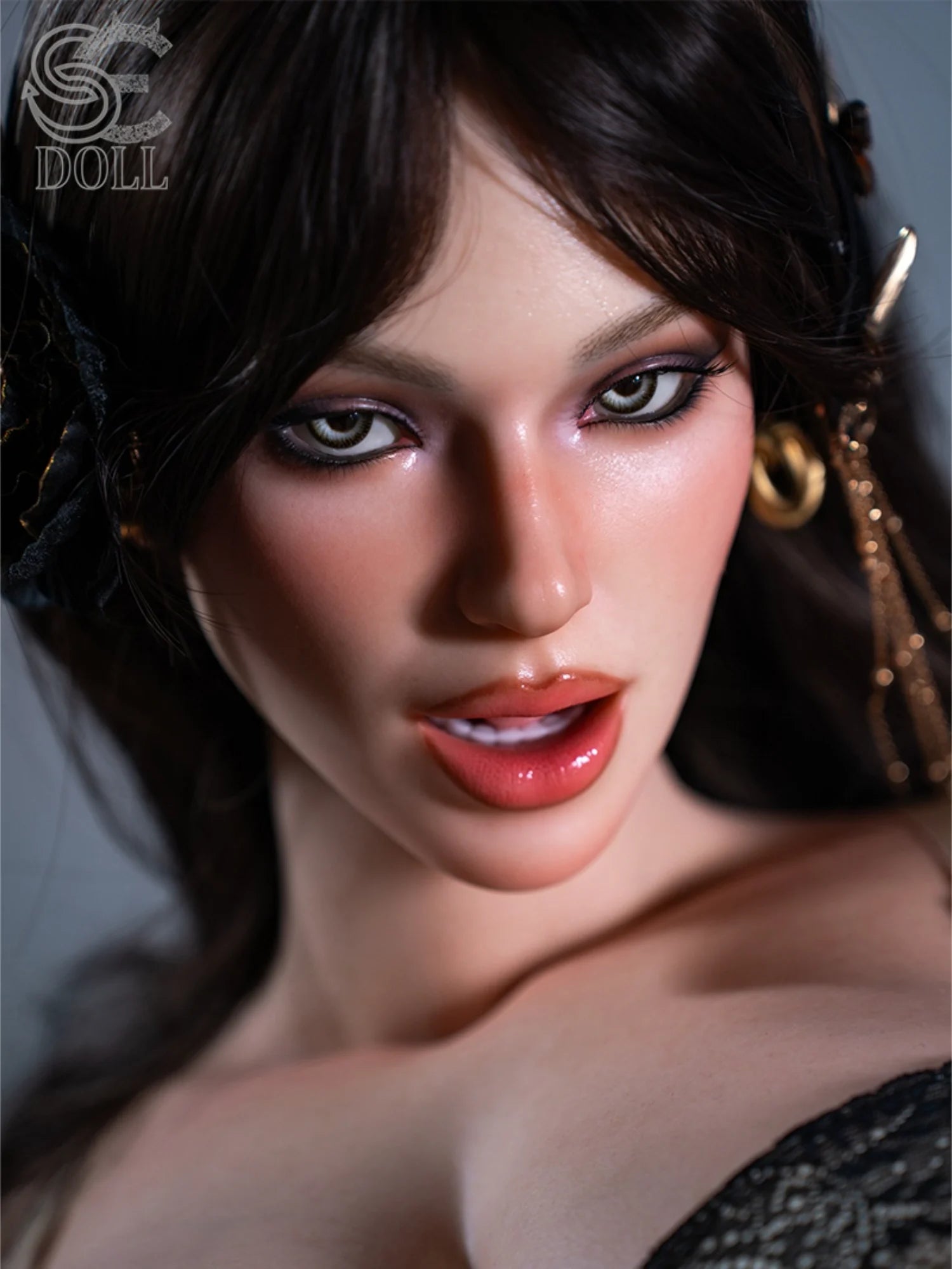 sex doll torso with ultra-soft silicone skin